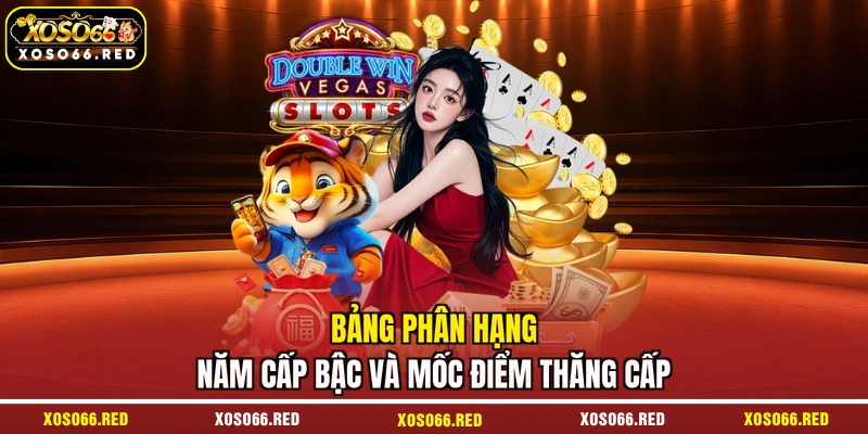 Bảng phân hạng năm cấp bậc và mốc điểm thăng cấp