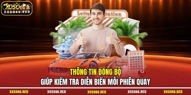 Thông tin đồng bộ giúp kiểm tra diễn biến mỗi phiên quay