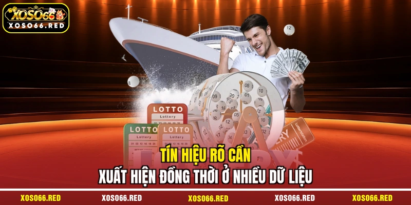 Tín hiệu rõ cần xuất hiện đồng thời ở nhiều dữ liệu
